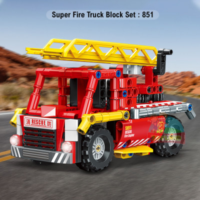Super Fire Truck Block Set : 851